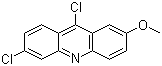 6,9-Dichloro-2-methoxyacridine molecular structure (CAS 86-38-4)