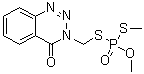 structure of CAS# 86-50-0, Azinphos