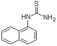 1-Naphthylthiourea molecular structure (CAS 86-88-4)