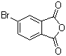 4-溴邻苯二甲酸酐分子结构 (CAS 86-90-8)