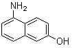 CAS # 86-97-5, 5-Amino-2-naphthalenol, 5-Amino-2-naphthol, 1-Amino-6-hydroxynaphthaline, 1-Amino-6-naphthol, 5-Amino-2-naphthol, 6-Hydroxy-1-naphthylamine, NSC 4012