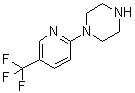 CAS # 860027-49-2, 1-[5-(Trifluoromethyl)-2-pyridinyl]piperazine labeled with deuterium