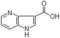 structure of CAS# 860496-20-4, 1H-吡咯并[3,2-b]吡啶-3-羧酸