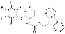 structure of CAS# 86060-94-8, N-[芴甲氧羰基]-L-蛋氨酸五氟苯基酯