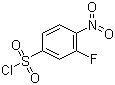 structure of CAS# 86156-93-6, 3-氟-4-硝基苯磺酰氯