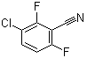 structure of CAS# 86225-73-2, 3-Chloro-2,6-difluorobenzonitrile