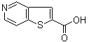 structure of CAS# 86236-37-5, 噻吩并[3,2-c]吡啶-2-羧酸