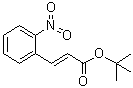 3-(2-Nitrophenyl)-2-propenoic acid 1,1-dimethylethyl ester molecular structure (CAS 862499-32-9)