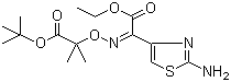 CAS # 86299-46-9, Ethyl 2-(2-aminothiazole-4-yl)-2-(1-tert-butoxycarbonyl-1-methylethoxyimino)acetate, 2-Amino-alpha-[[2-(1,1-dimethyl-ethoxy)-1,1-dimethyl-2-oxo-ethoxy]imino]-4-thiazoleacetic acid ethyl ester