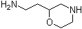 CAS # 863012-89-9, 2-Morpholineethanamine, 2-(2-Aminoethyl)morpholine, 2-(Morpholin-2-yl)ethylamine