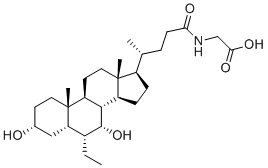 structure of CAS# 863239-60-5, Glyco Obeticholic Acid