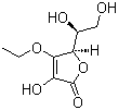 CAS # 86404-04-8, 3-O-Ethylascorbic acid, (5R)-5-[(1S)-1,2-Dihydroxyethyl]-4-ethoxy-3-hydroxy-5H-furan-2-one, 3-O-Ethyl-L-ascorbic acid