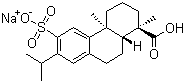 CAS # 86408-72-2, Ecabet sodium, (1R-(1-alpha,4a-beta,10a-alpha))-1,2,3,4,4a,9,10,10a-Octahydro-1,4a-dimethyl-7-(1-methylethyl)-6-sulfo-1-phenanthrenecarboxylic acid sodium salt