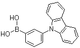 structure of CAS# 864377-33-3, 3-(9H-咔唑-9-基)苯硼酸