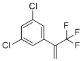 CAS # 864725-22-4, 1,3-Dichloro-5-[1-(trifluoromethyl)ethenyl]benzene, 2-(3,5-Dichlorophenyl)-3,3,3-trifluoro-1-propene, 3,5-Dichloro-1-(1-trifluoromethylethenyl)benzene