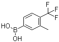 structure of CAS# 864759-67-1, 3-甲基-4-三氟甲基苯硼酸
