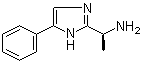 CAS # 864825-23-0, (alphaS)-alpha-Methyl-4-phenyl-1H-imidazole-2-methanamine, (1S)-1-(5-phenyl-1H-imidazol-2-yl)ethanamine