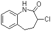 structure of CAS# 86499-23-2, 3-Chloro-1,3,4,5-tetrahydro-2H-1-benzazepin-2-one