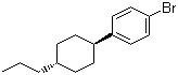 CAS # 86579-53-5, 1-Bromo-4-(trans-4-propylcyclohexyl)benzene