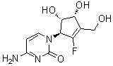 CAS # 865838-26-2, 4-Amino-1-[(1S,4R,5S)-2-fluoro-4,5-dihydroxy-3-(hydroxymethyl)-2-cyclopenten-1-yl]-2(1H)-pyrimidinone