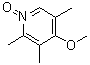 4-Methoxy-2,3,5-trimethylpyridine N-oxide molecular structure (CAS 86604-80-0)