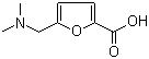 structure of CAS# 86649-59-4, 5-[(Dimethylamino)methyl]-2-furoic acid