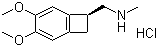 CAS # 866783-13-3, (1S)-4,5-Dimethoxy-1-[(methylamino)methyl]benzocyclobutane hydrochloride, (7S)-3,4-Dimethoxy-N-methylbicyclo[4.2.0]octa-1,3,5-triene-7-methanamine hydrochloride