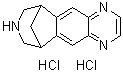 structure of CAS# 866823-63-4, 7,8,9,10-四氢-6,10-甲桥-6H-吡嗪并[2,3-h][3]苯并氮杂卓二盐酸盐