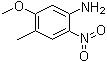 2-Nitro-4-methyl-5-methoxyaniline molecular structure (CAS 86771-76-8)
