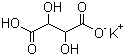 structure of CAS# 868-14-4, 酒石酸氢钾