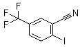 structure of CAS# 868166-20-5, 2-碘-5-(三氟甲基)苯甲腈