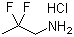 structure of CAS# 868241-48-9, 2,2-Difluoropropylamine hydrochloride