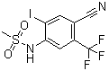 CAS # 868692-62-0, N-(4-Cyano-2-iodo-5-trifluoromethylphenyl)methanesulfonamide
