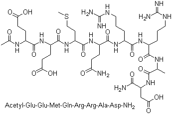 structure of CAS# 868844-74-0, 乙酰八胜肽-1