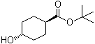 CAS # 869193-57-7, trans-4-Hydroxycyclohexanecarboxylic acid tert-butyl ester, tert-Butyl trans-4-hydroxycyclohexanecarboxylate