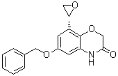 CAS # 869478-12-6, 8-(2R)-Oxiranyl-6-(phenylmethoxy)-2H-1,4-benzoxazin-3(4H)-one, (R)-6-Benzyloxy-8-(oxiran-2-yl)-4H-benzo[1,4]oxazin-3-one