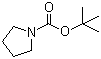 CAS # 86953-79-9, 1-Boc-Pyrrolidine, 1-(tert-Butoxycarbonyl)pyrrolidine, tert-Butyl 1-pyrrolidinecarboxylate