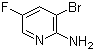 structure of CAS# 869557-43-7, 2-Amino-3-bromo-5-fluoropyridine