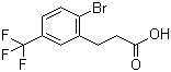 CAS # 869725-56-4, 2-Bromo-5-(trifluoromethyl)benzenepropanoic acid