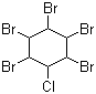 CAS # 87-84-3, 1,2,3,4,5-Pentabromo-6-chlorocyclohexane