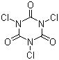 Trichloroisocyanuric acid molecular structure (CAS 87-90-1)