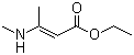 CAS # 870-85-9, Ethyl 3-(methylamino)-2-butenoate, 3-(Methylamino)crotonic acid ethyl ester, 3-(Methylamino)-2-butenoic acid ethyl ester