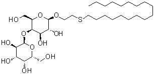 CAS # 87019-34-9, 2-(Octadecylthio)ethyl 4-O-alpha-D-galactopyranosyl-beta-D-galactopyranoside