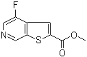 structure of CAS# 870243-23-5, 4-氟噻吩并[2,3-c]吡啶-2-羧酸甲酯