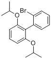 CAS # 870703-70-1, 2-Bromo-2',6'-diisopropoxy-1,1'-biphenyl, 2-(2-bromophenyl)-1,3-di(propan-2-yloxy)benzene