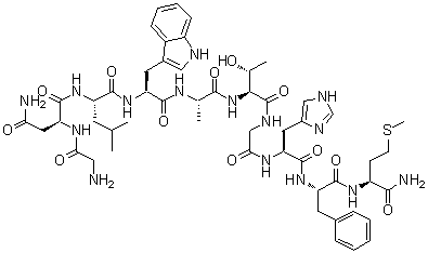 structure of CAS# 87096-84-2, Porcine neuromedin B