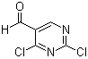 structure of CAS# 871254-61-4, 2,4-二氯-5-嘧啶甲醛