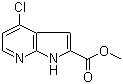 CAS # 871583-23-2, Methyl 4-chloro-7-azaindole-2-carboxylate, Methyl 4-chloro-1H-pyrrolo[2,3-b]pyridine-2-carboxylate