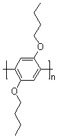 CAS # 87187-05-1, Poly(2,5-dibutoxy-1,4-phenylene), Poly(2,5-dibutoxy-p-phenylene)