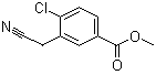 CAS # 872091-83-3, Methyl 4-chloro-3-(cyanomethyl)benzoate, 4-Chloro-3-(cyanomethyl)benzoic acid methyl ester